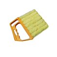 thumbnail image 1 of Herramienta de limpieza de persianas, mini cepillo para polvo para persianas venecianas Limpiar el polvo para aire acondicionado de ventana amarillo 4 piezas TUNC Sencillez, 1 of 5