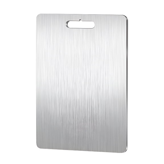 BPPEG Cutting Boards for Kitchen,Small Cutting Board,Titanium Cutting Board-Stainless Steel Cutting Board for Kitchen 304 Chopping Board Food-Grade for Meat Fruit Vegetables Safe Cans Be Hung