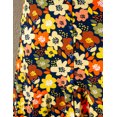 thumbnail image 4 of Doublju Women's Slit Front Color Buttoned Closure Maxi Skirt With Plus Size, 4 of 5