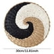 thumbnail image 2 of RKSTN Fake fur woven ornament Bohemian Style Wall Decoration Straw Wall Decoration Background Wall Decoration Wall Hanging Sofa Bedside Handwoven Hanging Decoration Wall Hanging, 2 of 2