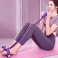 thumbnail image 2 of BESTSKY Pilates Equipment,4-Strand Thick Rubber Tubes Gym Equipment,Full Body Sculpting & Toning Stretching Equipment,Pilates Bar,Blue, 2 of 2