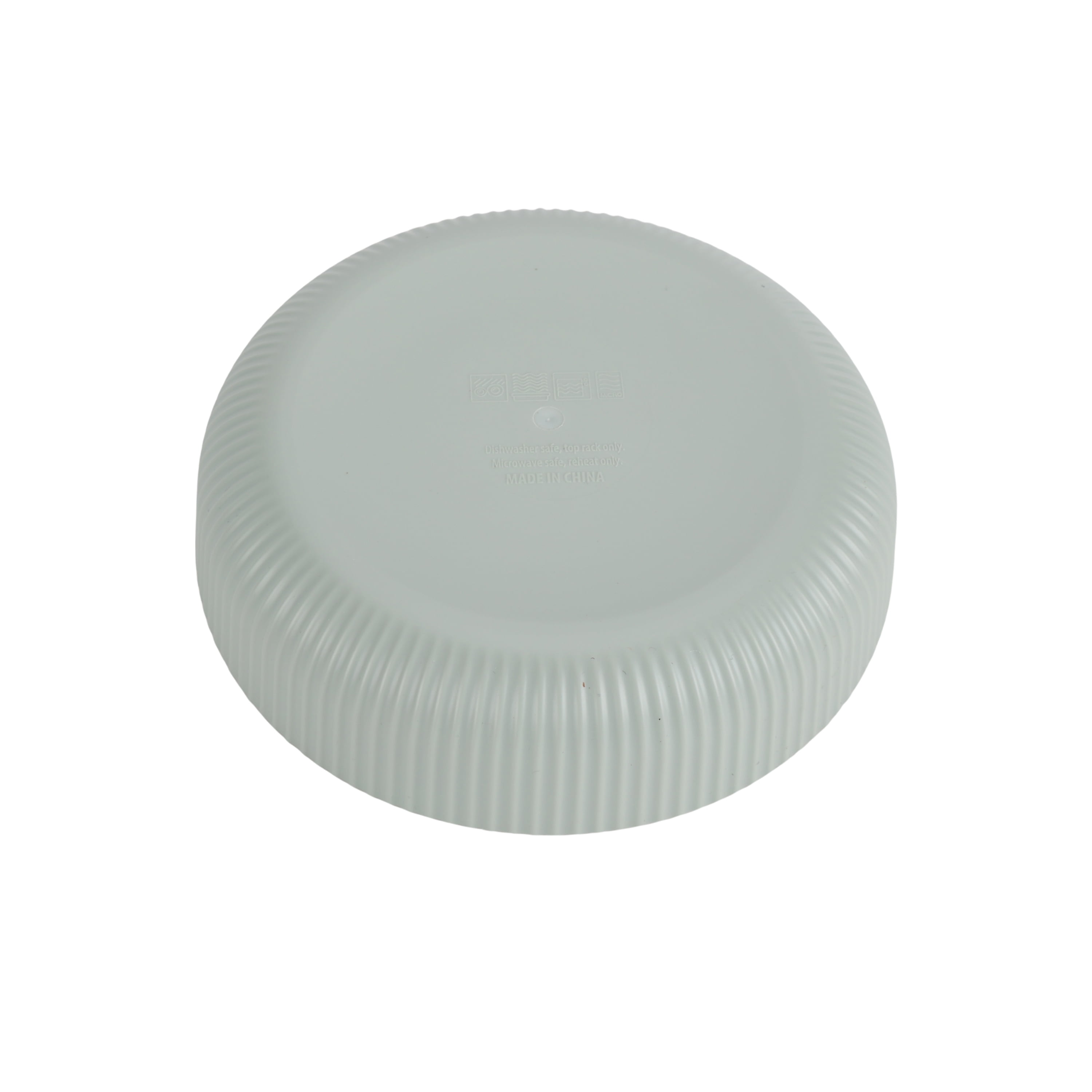 Mainstays - Soft Sea Green Eco-Friendly Recycled Plastic Dinner Bowl, 43-Ounce