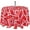 Red, variant on Moroccan Outdoor Round Tablecloth with Umbrella Hole and Zipper, 60 Inch Red, Waterproof Wrinkle Free Table Cloth Decorative Fabric Washable Table Cover for Patio, Party, Picnic