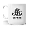thumbnail image 2 of LINCOLN ZEPHYR Keep Calm and Drive Coffee Tea Ceramic Mug Office Work Cup Gift Office Work Cup Gift 11 oz, 2 of 3