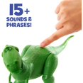 thumbnail image 4 of Disney Pixar Toy Story True Talkers Rex Figure with 15+ Phrases, 4 of 8