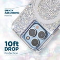 thumbnail image 4 of Case-Mate Twinkle MagSafe Compatible Case for Apple iPhone 13 Pro - Stardust, 4 of 8