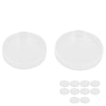 thumbnail image 1 of Platos de Petri de Vidrio, id de base de instrumentos de laboratorio 76 mm 10pcs para actividades en el aula para proyectos de exposición divertidos, 1 of 7