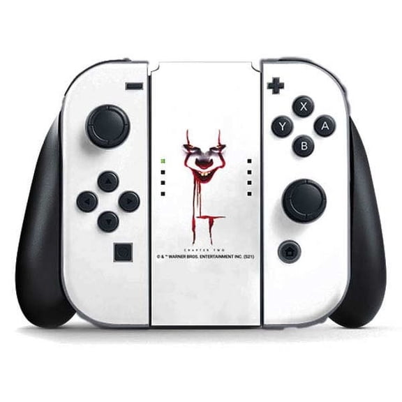 Skinit Warner Bros IT Volume 2 Pennywise Bloody Nintendo Switch Joy Con Controller Skin
