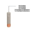 thumbnail image 5 of Precisions Welding Conductive Nozzle Coated Copper Contact Tip for 15AK Torch, 5 of 10