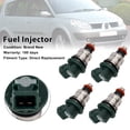 thumbnail image 1 of 4 Pcs Injecteur de Carburant 7700867867 Compatible avec Renault Laguna Espace Megane Scénique 2.0L, 1 of 12