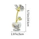thumbnail image 4 of Xihbxyly Adorno de Hierba de Cristal, Pieza Decorativa de Regalo de Vidrio, Accesorio Único para El Escritorio Del Hogar, Elegante Luz Led, Amuleto de La Suerte para Amigos, Regalo para Ocasiones Esp, 4 of 7