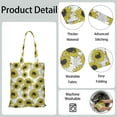 thumbnail image 5 of Sunflower Bloom Foldable Grocery Bag - Large Capacity & Durable Reusable Tote for Busy Moms, 5 of 6
