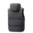 thumbnail image 5 of YueHuiYing Outdoor Ventures Men's Full-Zip Lightweight Vest Outerwear with Pockets Warm Winter Sleeveless Jacket, 5 of 5
