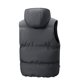 thumbnail image 5 of Kalauyu Men's Puffer Hoodie Vest Winter Zipper Outerwear Vests Warm Wind-Resistant Sleeveless Puffy Jackets, 5 of 5