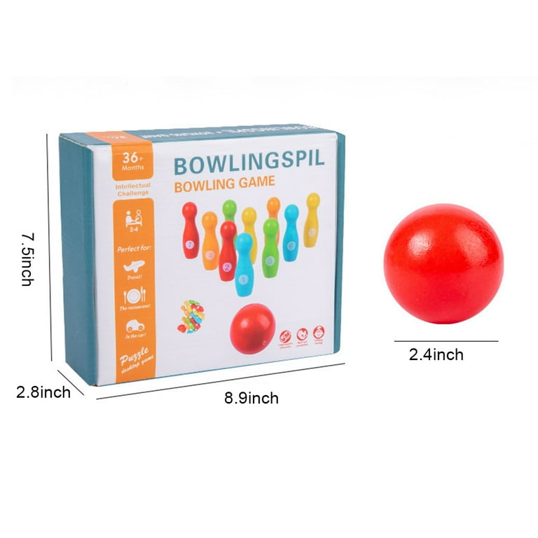 その他 Pingu Wooden Toy Bowling Game Pingu Wooden Toy Bowling Game