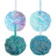 thumbnail image 1 of Shower Puff Loofah 75g/PCS Extra Large Shower Puffs Shower Sponge Shower Scrunchie Body Puff Shower Exfoliating Bath Sponge, 1 of 5