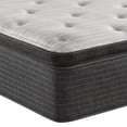 thumbnail image 2 of Beautyrest Silver BRS900 Medium Pillow Top Twin XL Low Profile Mattress Set, 2 of 4