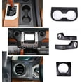 thumbnail image 4 of for Toyota Tundra 2014-2021 Console Air Outlet Cover Gear Shift Panel Cup Frame Car Accessories Interior Cover Trims ABS Decoration Kit-10pcs(Not Fit for RHD)(Red), 4 of 14