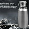 thumbnail image 5 of 750ml Titanium Water Bottle Outdoor Camping Supplies Tourism Sports Cycling Hiking Camping Water Bottle with Cup Sleeve, 5 of 7