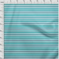 thumbnail image 3 of oneOone Cotton Flex Fabric Horizontal Stripe Printed Fabric 1 Yard 40 Inch Wide, 3 of 4