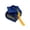 Blue, variant on Graduation Cap Shaped Gift Box with Tassel – Candy Packaging & Storage Bag for Party Favors, Graduation Celebration