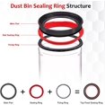 thumbnail image 4 of Jinsinto Fixed gasket for Dyson V10 vacuum cleaner, 4 of 5