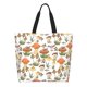 thumbnail image 1 of Fotbe Mushrooms Bolsa Tote Estética de Lona con Estampado para Mujer - Bolsa Reutilizable de Hombro Casual para Vacaciones, Compras, Trabajo y Gimnasio, 1 of 8
