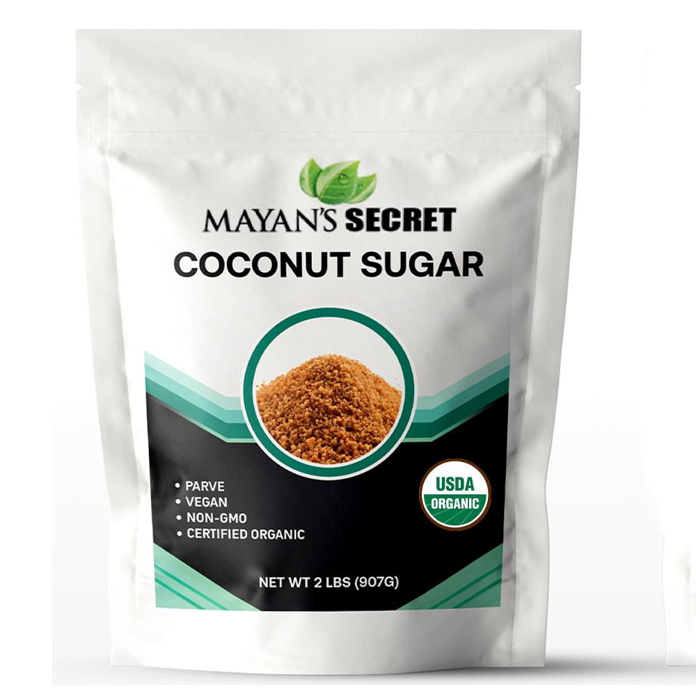 Mayan's Secret Organic Unrefined Coconut Sugar Low Glycemic, Trace
