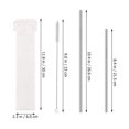 thumbnail image 2 of SWETRACE 1 Set Stainless Steel Straws Assorted Color For Tea Cups Summer Beverages, 2 of 8