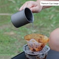 thumbnail image 3 of [Video Incluido] Estante Guía para Tazas para Exteriores Boquilla Guía para Hervidor Estante Guía para Cuencos Nieve Acero Inoxidable 304 Boquilla Guía para para Acampar (1 Pieza), 3 of 9
