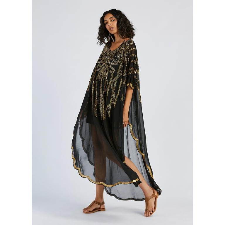 Kaftan Mujer BANANA MOON Kaftan - Guanxe Atlantic Marketplace