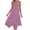 Purple, variant on JIUKE Summer Dresses for Women Sleeveless V-Neck Pleated Beach Vacation Tank Dress Irregular Solid Sundresses