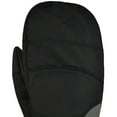 thumbnail image 2 of HOTFINGERS Women's Rip-N-Go Mittens, Color: Black/Gray, Size: S, 2 of 4