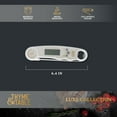 thumbnail image 4 of Thyme & Table Collapsible Digital Meat Thermometer with Stainless Steel Probe, 4 of 6