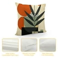 thumbnail image 4 of RUIYC  Boho Abstract Sunset Plant Olive Leaves Decorative Throw Pillow Covers  Bohemian Geometry Line Pillowcase Decoration, Minimalist Modern Art Aesthetic Cushion Case Home Decor, 4 of 5