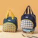 thumbnail image 5 of Bolsa de almuerzo para mujer, bolsa de almuerzo térmica aislada para hombres con bolsillo frontal, bolsa de mano para refrigerador, regalos para adultos, mujeres, hombres, trabajo, picnic, playa,, 5 of 6