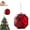 Red, variant on Pink Rhombus Jewel Christmas Ornament – 3.94 x 3.54 Inch Glitter Acrylic Hanging Decoration for Tree, Wedding, Holiday Party & Home Décor, Large Sparkling Ornament with Hanging Rope