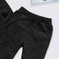 thumbnail image 6 of HCNTES Baby Boy Clothes Winter Toddler Boys Clothes Fall Winter Outfit Sets, Kids Outfits Sets Long Sleeved Crew Neck Solid Elastic Waist 0 6 12 18 24 Months 2T 3T 2 Pcs Pants, 6 of 6