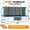Blue, variant on Mini Trampoline, 40 Inch Mini Exercise Trampoline for Adults or Kids Indoor Fitness Rebounder Trampoline with Safety Pad Max. Load 300LBS, Black Trampoline For Kids,Metal Fitness Trampoline