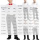 thumbnail image 3 of Odeerbi Niños 3 Piezas Caballero Traje Formal Preppy Traje de Manga Larga Camisa de Vestido y Pantalones de Traje Con Corbata Colegial Conjunto de Uniforme, 3 of 7