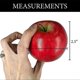 thumbnail image 2 of Manzanas realistas (13 piezas) - Frutas decorativas (rojas), 2 of 5
