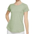 thumbnail image 2 of Cqxid Clothing Under $10 Moisture Wicking Shirts for Women Quick Dry Athletic Running Short Sleeve T Shirts Womens Crew Neck Workout Tops Green, 2 of 7