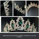 thumbnail image 4 of KAKOWELY Tiara nupcial de cristal, corona, tiara, tocado de boda, diadema de cumpleaños, accesorio para el cabello, 4 of 4