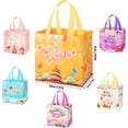 thumbnail image 2 of 12 Pack Birthday Gift Bags,Reusable Non-Woven Gift Bags for Kids,7.87x7.87x 5.9 in Happy Birthday Bag with Handles for Birthday Baby Shower Wedding Party Supplies, 2 of 7