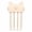 Beige, variant on Root Volumizing Heating Comb, Hair Volume Wireless Heated Comb, 3-minute Root Lift, 4 Anti-slip Heating Teeth, Cat-ear Design, 7.2 in, Travel-friendly