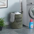 thumbnail image 3 of Danya B. Army Canvas Laundry Bucket, 3 of 6
