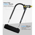 thumbnail image 2 of Grillete Bike U Lock Weogine de 18 mm, 120 cm, cadena de 1,5 kg, 2 of 8