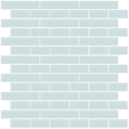 - InHome Sea Glass Peel & Stick Backsplash Tiles