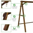thumbnail image 4 of EasingRoom Porch Swing Frame Wooden Stand, 4 of 9