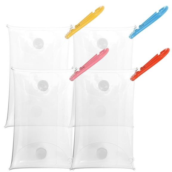 4pcs Women Coin Purses Plastic Wallet Small Coins Purse Change Purse Holders for Women